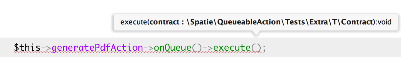 Queueable actions in Laravel | Stitcher.io